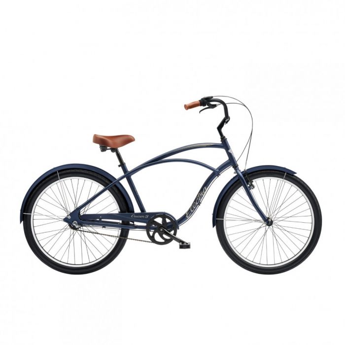 Велосипед Electra Cruiser 3i Step-Over 26" Matte Indigo (2024)