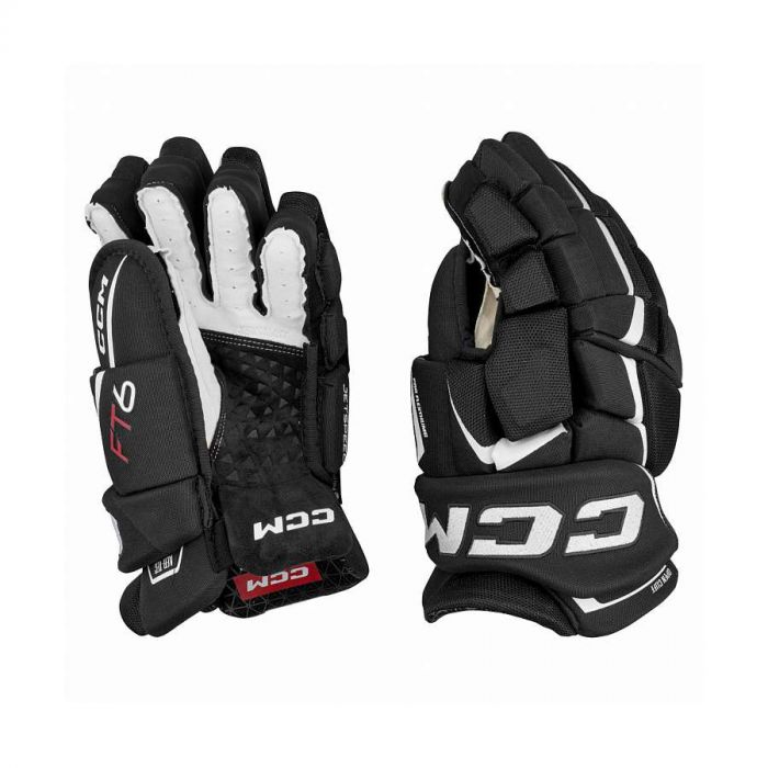 Перчатки CCM JetSpeed FT6 SR black/white