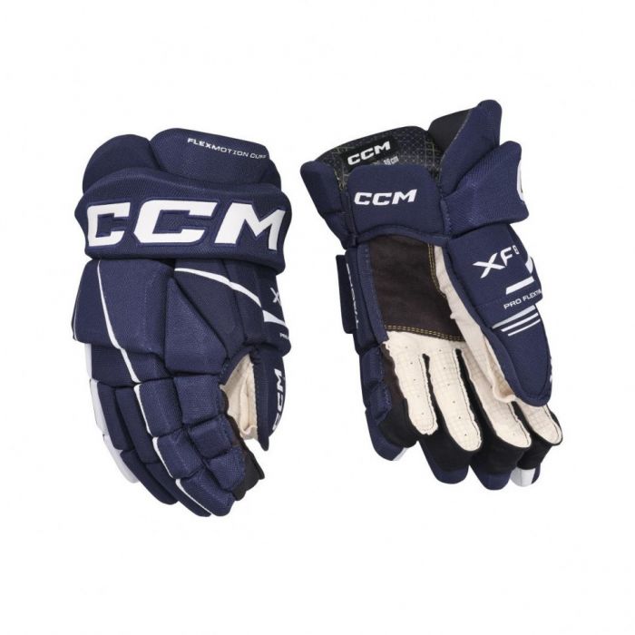 Перчатки CCM Tacks XF 80 SR navy/white